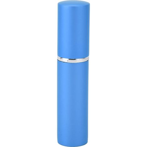 Flacon à parfum rechargeable 5ml anti-fuite en aluminium, portable, spray vide bleu (1/5)