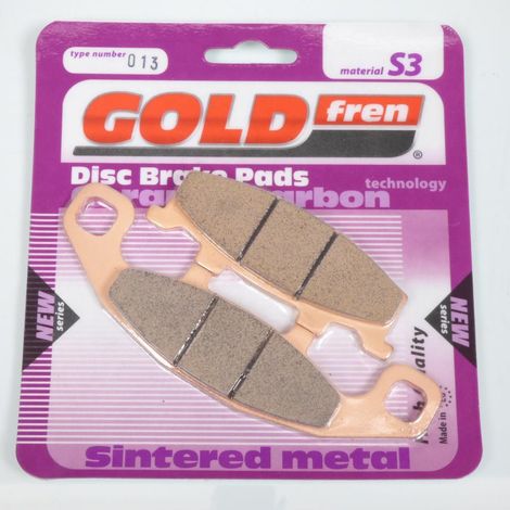 bremsbelag gold fren für motorrad kawasaki 750 gpx r 1987 bis