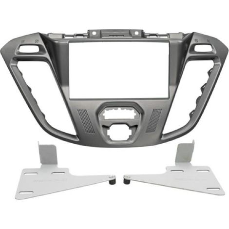 Kit Support Autoradio compatible avec Ford Tourneo Transit Phoenix argent