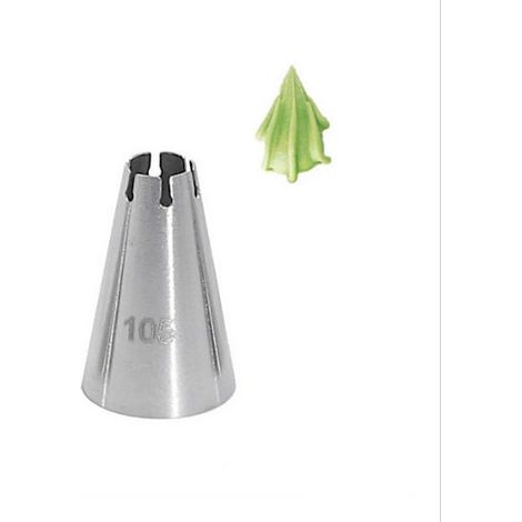 Wilton bocchetta specialità 105 stella piccola acciaio inox