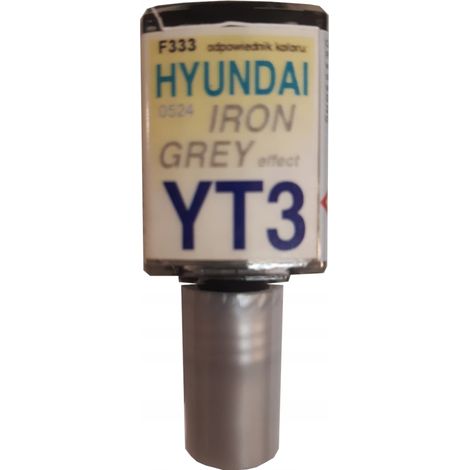 Reparación de arañazos en la pintura del Hyundai YT3 gris hierro 10 ML arasystem (1/5)