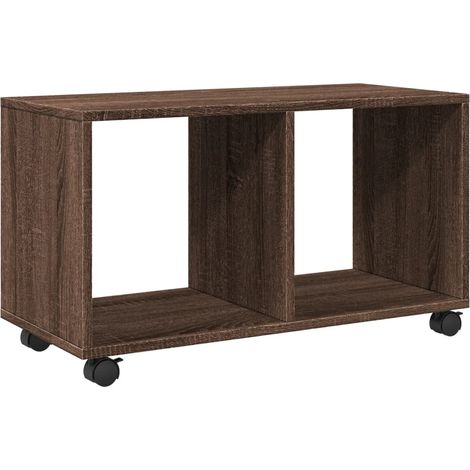 Maison Exclusive - Mobiletto con Ruote Rovere Marrone 72x33x42,5 cm in Truciolato