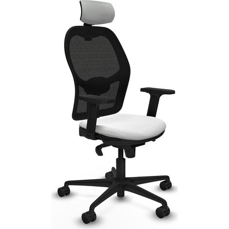 Piqueras y Crespo Jorquera Chaise de bureau noir ergonomique (1/3)