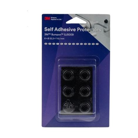 Butée adhésive Adhésif 3M Cylindrique 22.3mm en PUR ( Prix pour Paquet de 6 )