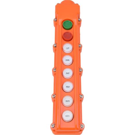 Télécommande de palan à câble Boîte de boutons poussoirs Contrôleur étanche 220V/500V COB-63A (1/5)