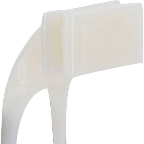 Tenedores para fruta para pájaros enjaulados - 20 unidades - Prácticos accesorios de alimentación para mascotas - Plástico resistente - Ideal para periquitos y hámsteres (1/5)