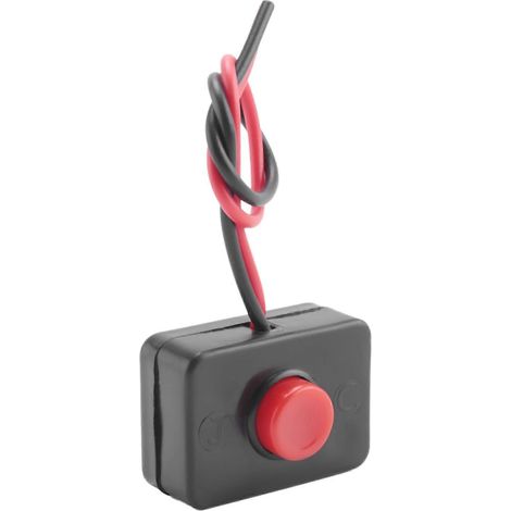 Interrupteur câblé à bouton-poussoir adhésif à action momentanée DCC12V2A pour automobiles (1/5)