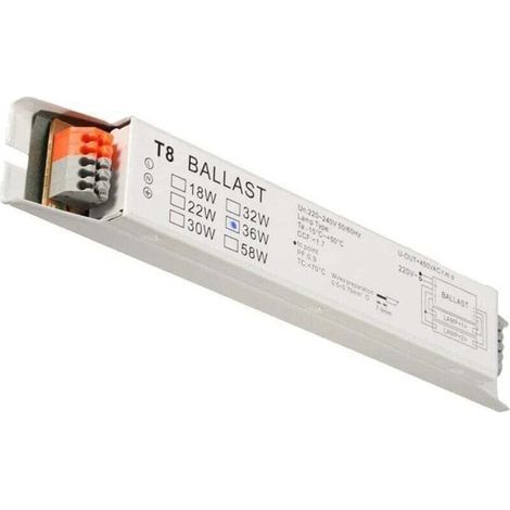 Ballast électronique T8 2x36W Tension largeur fluorescente start start , XU,énergétique de sauvegarde ballast lampe de la lampe，Ballast électronique - KZQ