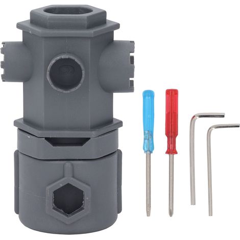 Clé Multifonction Haute Résistance en Nylon pour Robinets et Éviers – pour Cuisines, Salles de Bain et Toilettes (1 Clé + 2 Tournevis + 2 Clés Allen) (1/5)
