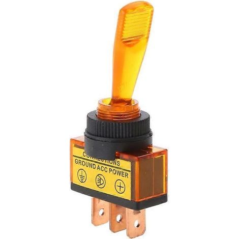 Hier ist ein Titelvorschlag auf Französisch (weniger als 190 Zeichen):\n\nLED-beleuchteter elektronischer Auto-Ein-/Ausschalter, beleuchteter Kippschalter, Bedienfeld mit Kontrollleuchte (1/5)