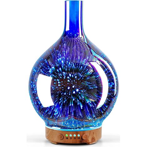 Verre Diffuseur Huiles Essentielles 150ml,Electrique Ultrasonique (1/5)