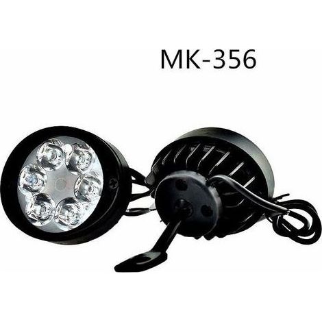 6led Phares De Moto Projecteurs Antibrouillard Rétroviseur Modifié Phares Led (1/5)