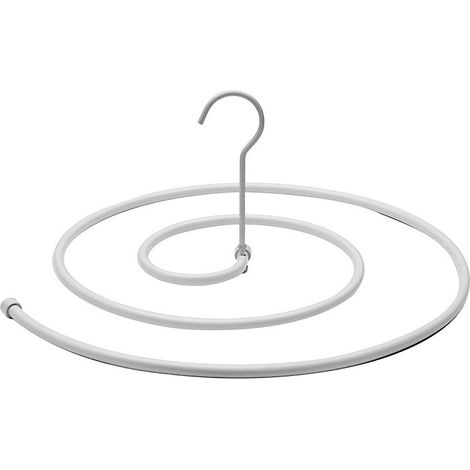 Spiral-shaped hangers for blankets, sun-dried duvets, bed sheets, mattresses (round) (1/5)