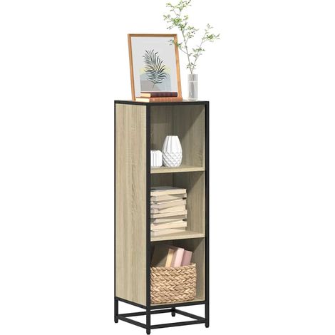 Bücherregal Sonoma-Eiche 33,5x33x107,5 cm Holzwerkstoff