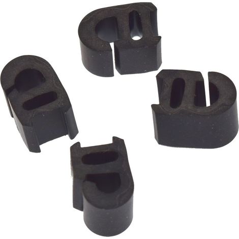 Universal Hob Pan Support Stand Rubber Feet Pack of 4