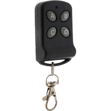 Duplicateur de télécommande 4 touches, portée de 50 m, 433 MHz, télécommande de porte de garage ou de portail sensible (1/5)