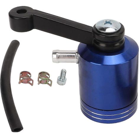 Réservoir d'huile de cylindre d'embrayage et de frein avant de moto, usiné en alliage d'aluminium CNC, pièce de rechange pour Ducati Monster bleue. (1/5)