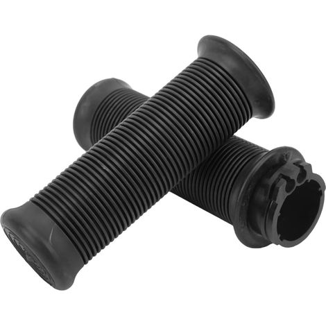 Lot de 2 poignées de moto 25 mm/28 mm, gauche et droite, confortables et universelles, avec poignée d'accélérateur. (1/5)
