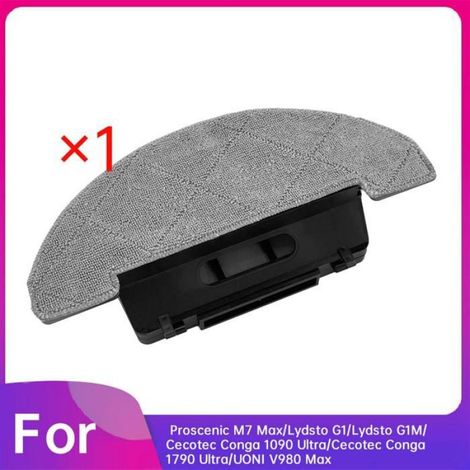 Pour Proscenic M7 Max/UONI V980 Max Etc. Réservoir D'Eau, Boîte à Poussière, Kit de Support de Chiffon de Nettoyage, Pièces de (1/4)