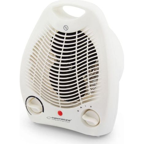 Chauffage soufflant 1000W / 2000W, trois modes de fonctionnement, protection intégrée contre la surchauffe (1/2)