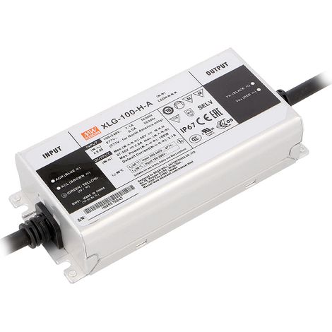 IluminaShop - Driver Mean Well XLG100A para Foco Modular LED 100W
