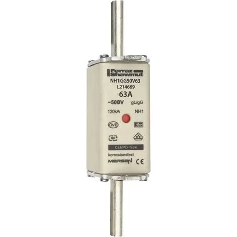 MERSEN NH-Einsatz GR1 63A (1/2)