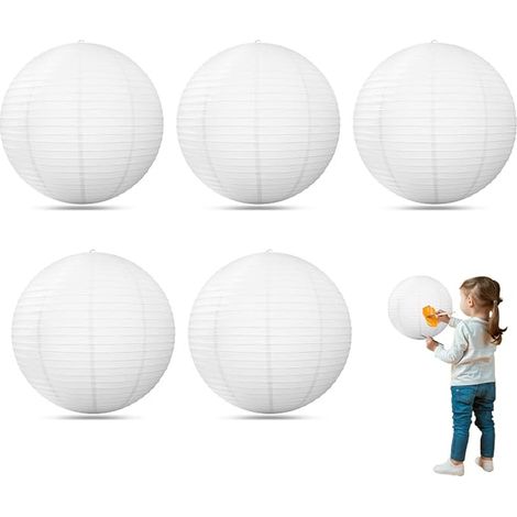 Lampshade Paper Lampshades Ceiling Lights White Round Paper Lanterns 10 cm White Lampshade Wedding Decorations Party Props Supplies