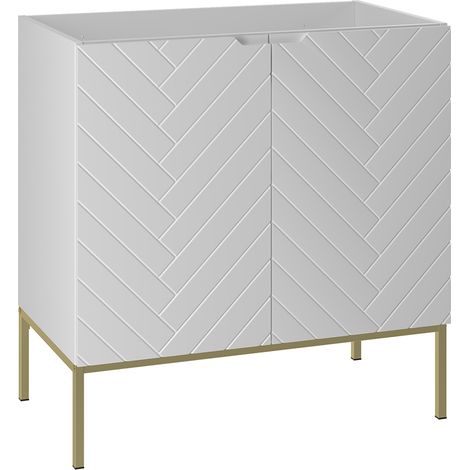 Waschtischunterschrank 80cm Daria, Weiß