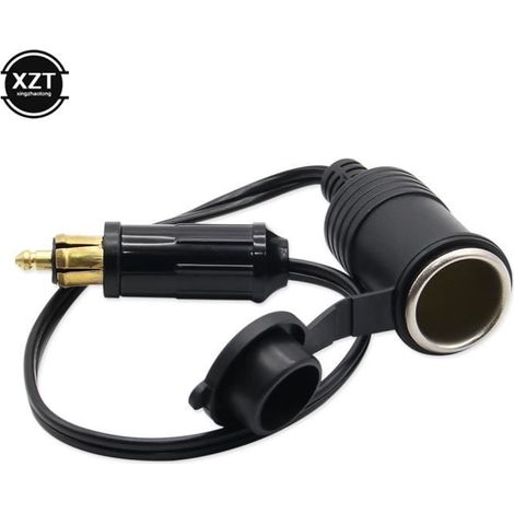 Prise de chargeur de moto - BMW - DIN Hella - Allume-cigare - Noir - Universel (1/4)