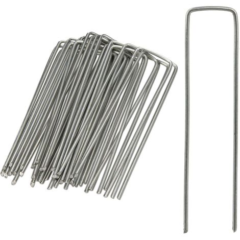 Galvanised securing pegs set of 25