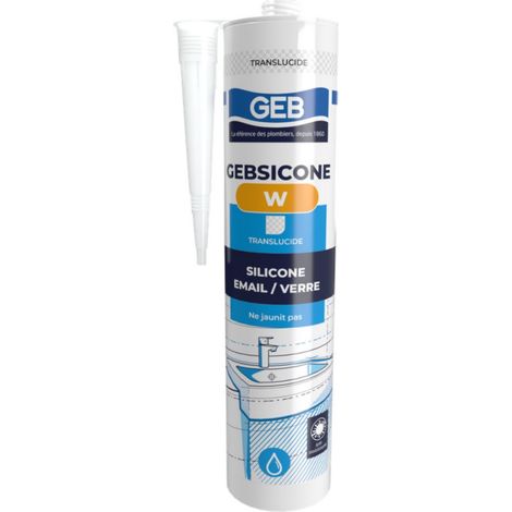GEBSICONE W Spachtelmasse - 310 ml Kartusche Transluzent - 893150 (1/5)