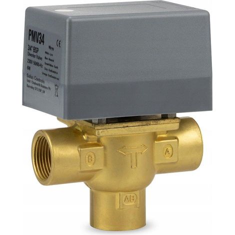 Válvula calefacción kfa PMV34 latón 6W 230V (1/3)