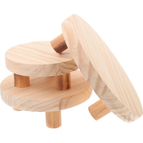 Stück Holz Pflanzenregal Stabiler Blumentopfhalter aus