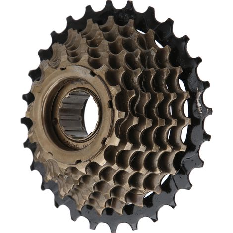 MEIJUN Cassette 7 Vitesses 14‑28T pour VTT, Compatible avec moyeu fileté, Pièce détachée vélo (1/5)