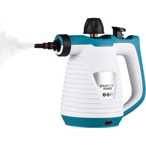 Nettoyeur vapeur portable multifonctionnel 1050W, haute température et haute pression (avec 9 accessoires), pour la cuisine, le canapé, la salle de bain, les vitres de voiture (1/5)