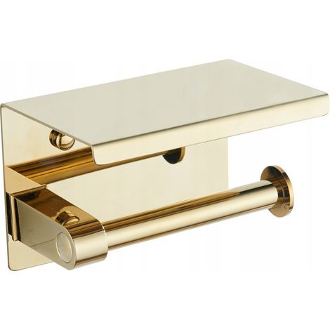 Mexen Papierhalter mit Regal, Gold - 701197-50 (1/3)