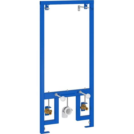 Badezimmer Wandstütze Blau 50 x 3 x 112 cm