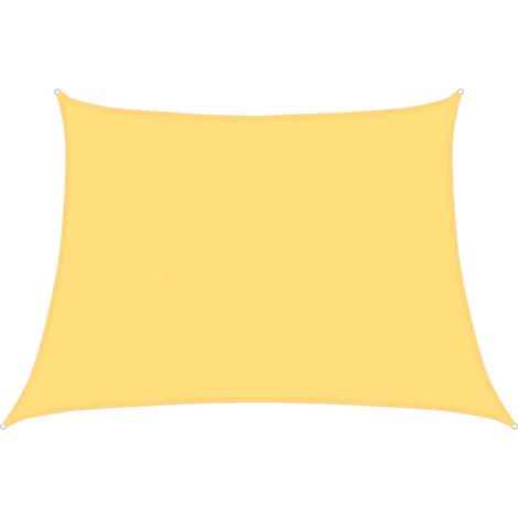 Maison Exclusive - Vela Parasole 160 g/m² Beige 4/5x3 m in HDPE (1/5)