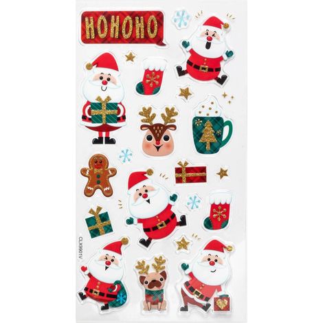 Adesivo pn tazze 2ass 10x21,4 - Feeric lights & christmas