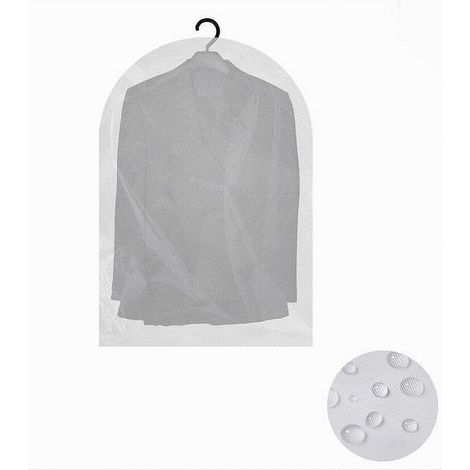 TRADE SHOP - Set 2pz Custodia Sacca Copriabiti Copri Abito Vestito Giacca 60x140 Cm Eva 87412 -