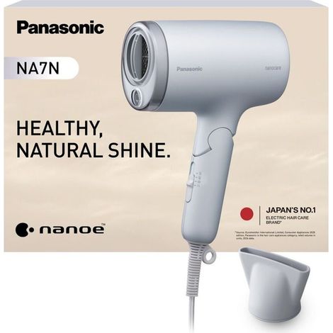 Secador de pelo Panasonic EH-NA7M-H825 con tecnología Nanoe y mango plegable (1/5)