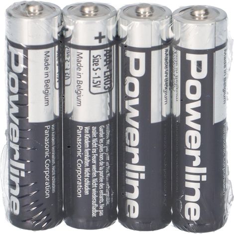 4x 1,5V Panasonic Alkali-Mangan LR03 AAA Micro Batterie 4er Folie (1/5)