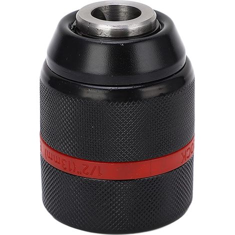 Keyless drill chuck 1/2-20UNF, self-tightening mount, 2-13mm electric clamping range, 58mm / 2.3 inch round (1/5)