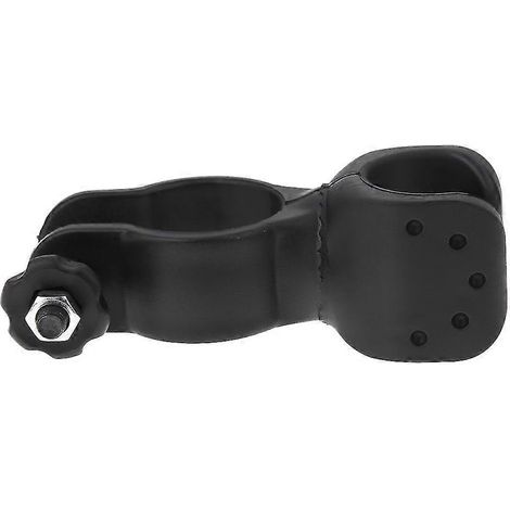 Support de lampe de vélo rotatif à 360° en forme de U, avec clip pour lampe torche. (1/5)