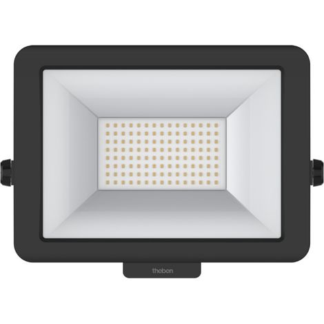 Theben theLeda B30L BK - LED-Strahler für den Außenbereich, 360° drehbar,schwarz