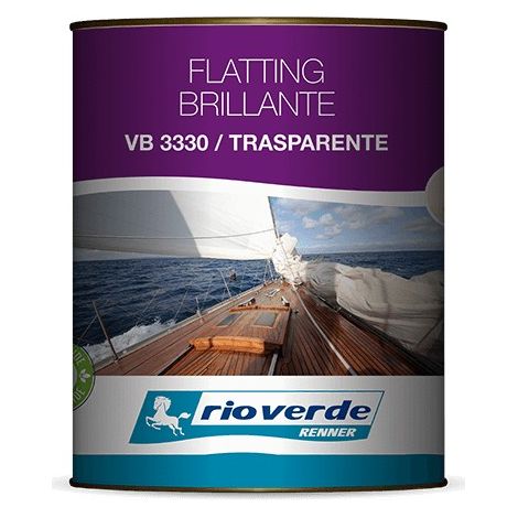 Renner 750ml flatting trasparente brillante a solvente per nautica (1/4)