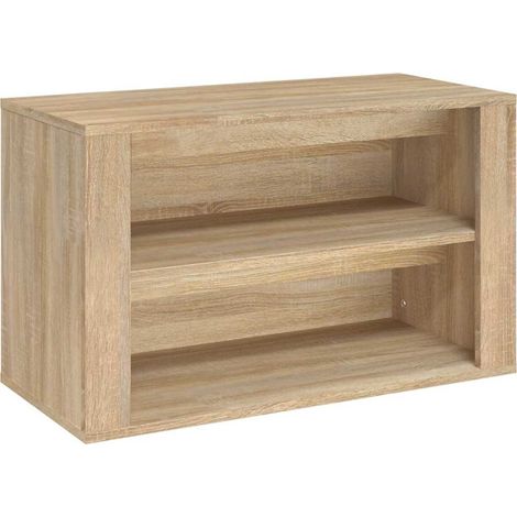 Maison Exclusive - Scarpiera Rovere Sonoma 75x35x45 cm in Legno Multistrato (1/5)