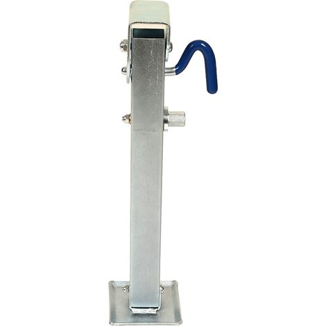 Cric de remorque télescopique 460-680 mm, capacité de charge de 1000 kg, fer galvanisé pour caravane, véhicule tout-terrain, camping-car. (1/4)