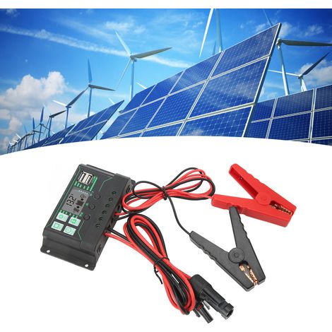 30A 12V/24V 360W adaptiver MPPT-Solarladeregler, Solarmodul-Steuerungsregler (1/5)