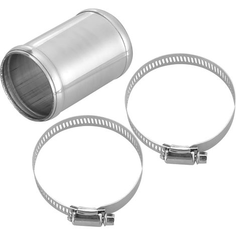 Voiture Tuyau Joint Tube Ensemble avec 2 Agrafes Diamètre Externe 2.01" 51mm Longueur 3" 76mm (1/5)